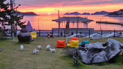 [군산 장자도] 장자바다정원카페