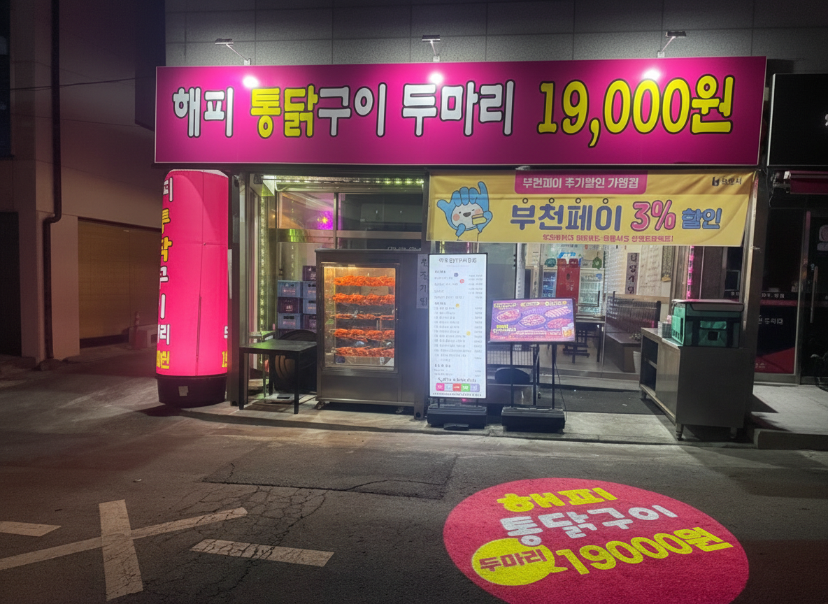 [부천 고강동] 해피전기구이통닭