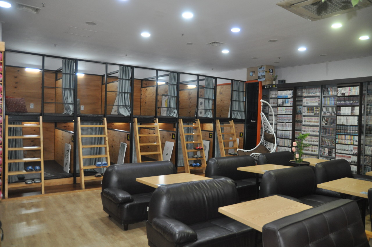 [인천 송도동] 3D앤북 입체라떼와펫이있는 만화카페