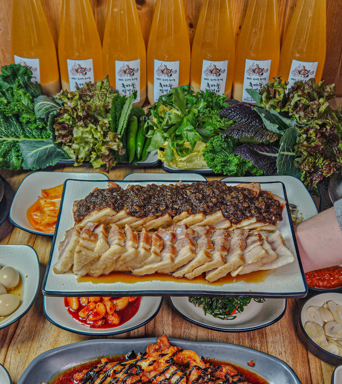 [단양 별곡] 단양흑마늘쌈밥